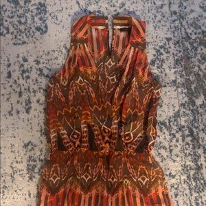 BCBG romper 100% silk